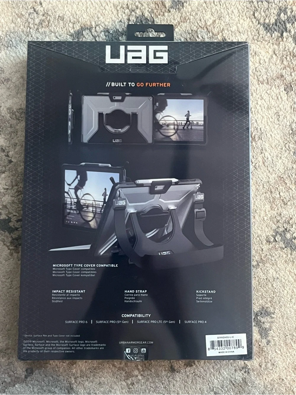 UAG Plasma Series Rugged Case for Surface Pro 4/5/6 Brand New